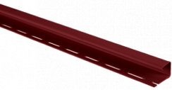 Планка "J-trim", цвет Красный