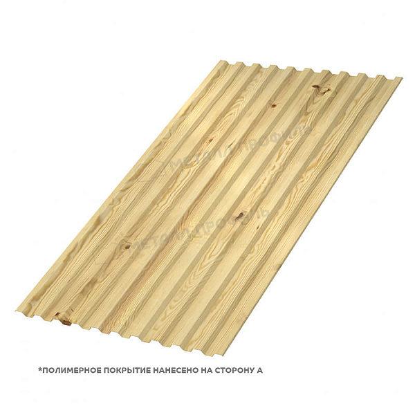s-21h1000-ecosteel-mat-0-45-metalloprofil С-21х1000 Ecosteel Mat 0.45 Металлпрофиль для кровли, забора и фасада имитация под дерево матовое