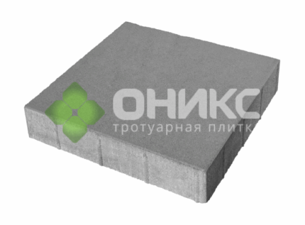 Квадрат 400х400х80 серый